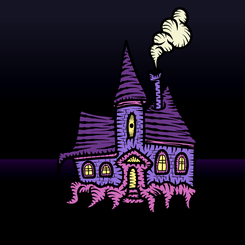 Haunted House Free Stock Illustrations Creazilla