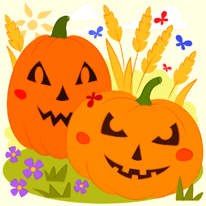 Jack o lantern. Free illustration for personal and commercial use.