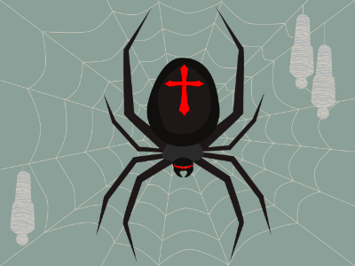 Spider. Free illustration for personal and commercial use.