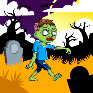 Zombie. Free illustration for personal and commercial use.