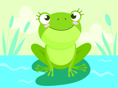 Frog. Free illustration for personal and commercial use.