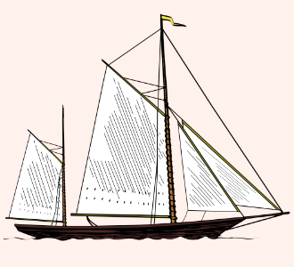 Sailing Ship. Free illustration for personal and commercial use.