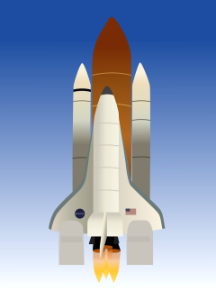 Space Shuttle Columbia. Free illustration for personal and commercial use.