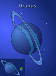 Uranus. Free illustration for personal and commercial use.