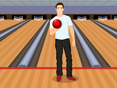 Bowling. Free illustration for personal and commercial use.