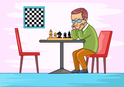 Chess. Free illustration for personal and commercial use.