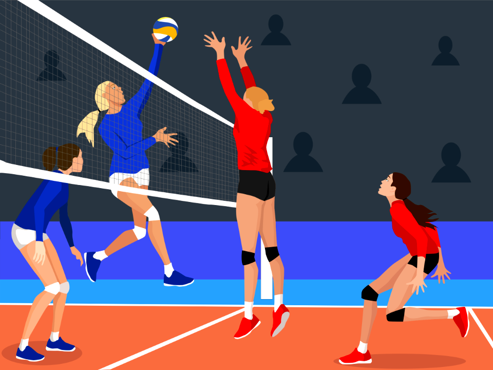 Volleyball - Free Stock Illustrations | Creazilla
