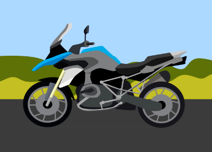 BMW Gs. Free illustration for personal and commercial use.