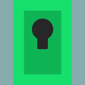 Green keyhole 01 background. Free illustration for personal and commercial use.