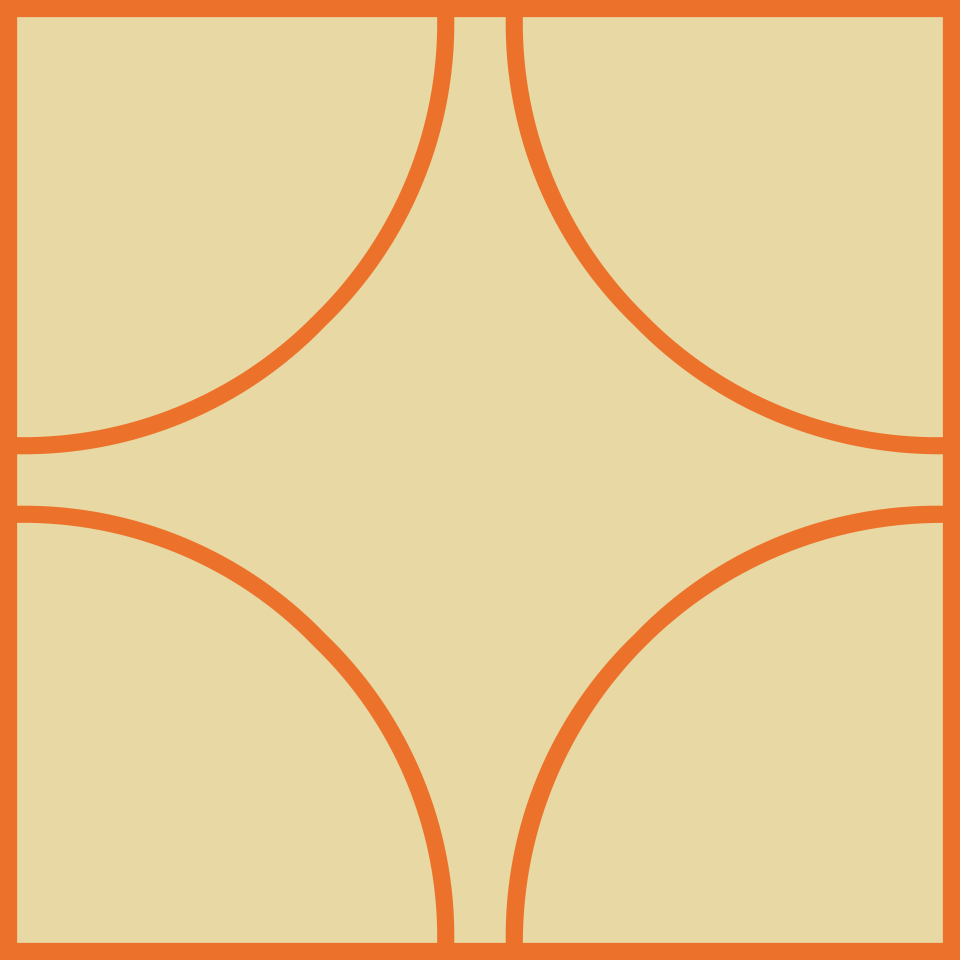 Orange lines 03 beige background. Free illustration for personal and commercial use.