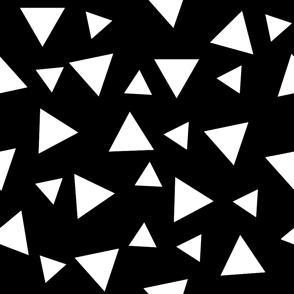Black white micro triangles background. Free illustration for personal and commercial use.
