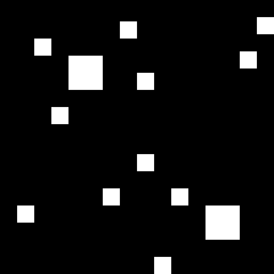 Black white pixel dots background. Free illustration for personal and commercial use.