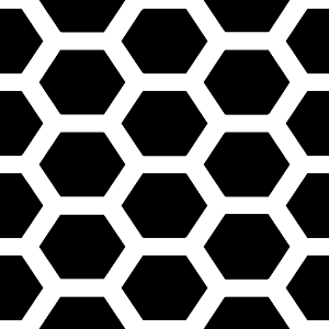 Black white small hive background. Free illustration for personal and commercial use.