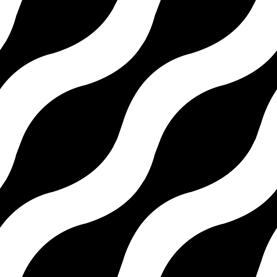 Black white thin waves background. Free illustration for personal and commercial use.