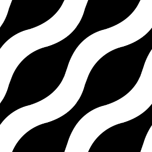 Black white thin waves background. Free illustration for personal and commercial use.