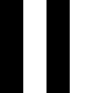 Black white vertical wide stripes background. Free illustration for personal and commercial use.