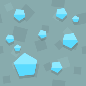 Dirty blue pentagons 02 background. Free illustration for personal and commercial use.