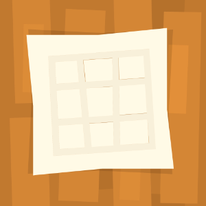 Tic-tac-toe grid background. Free illustration for personal and commercial use.