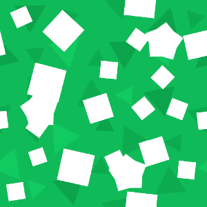 Green triangles white squares background. Free illustration for personal and commercial use.