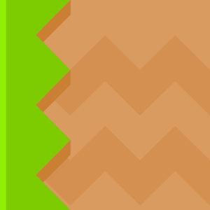 Green brown zigzag 01 background. Free illustration for personal and commercial use.