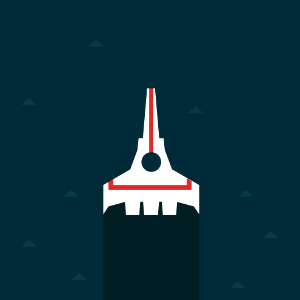 Space ship. Free illustration for personal and commercial use.