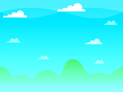 Blue cloudy sky background. Free illustration for personal and commercial use.