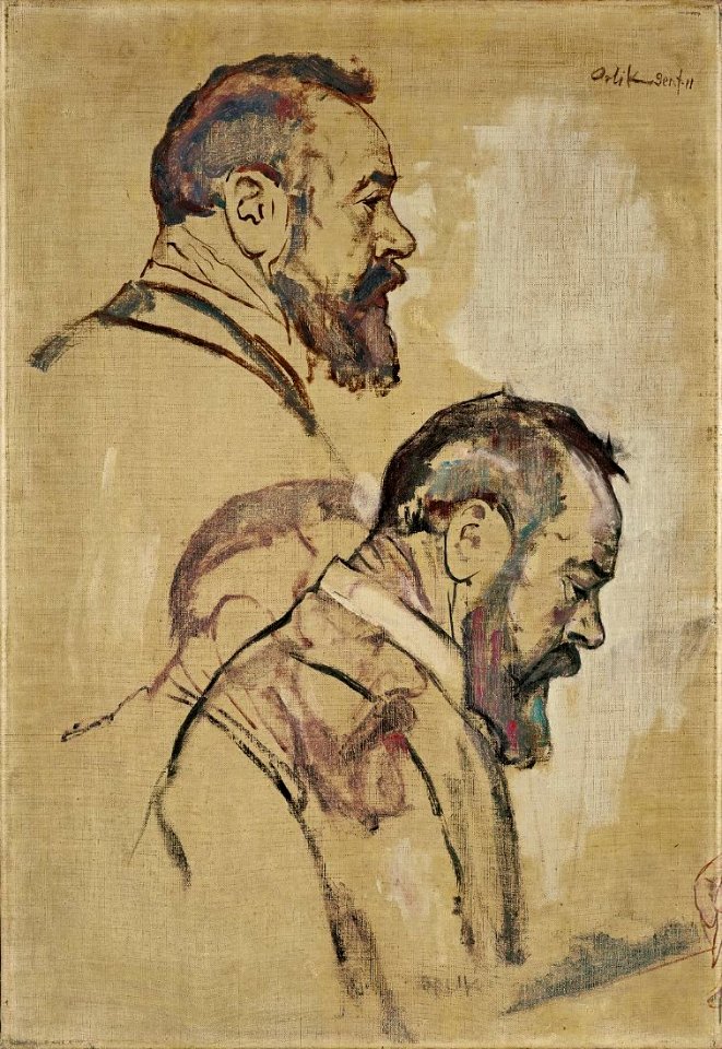 hodler studies self portrait 1911