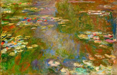monet water lilies 42 1919. Free illustration for personal and commercial use.