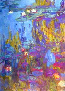 monet water lilies 1917 2 1917. Free illustration for personal and commercial use.