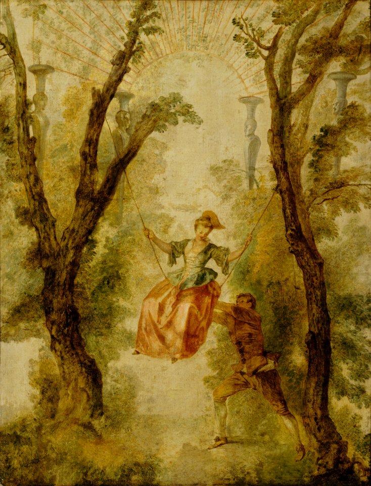 Antoine Watteau (1684−1721): The Swing / Keinu / Gunga