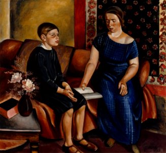 Yrjö Ollila (1887–1932): Hearing the Homework / Läksyn kuulustelu