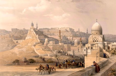 Citadel of Cairo. Free illustration for personal and commercial use.