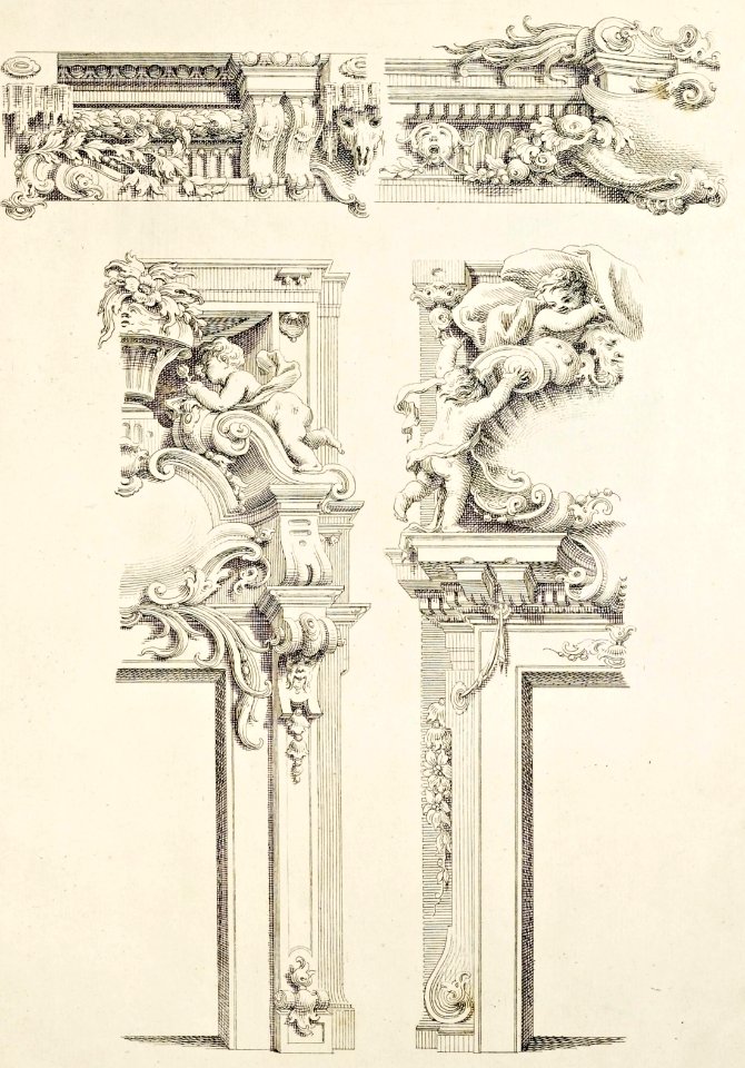 A New Book of Ornaments—Plate 9