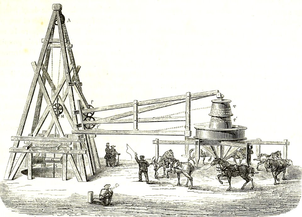 Boring an Artesian Well