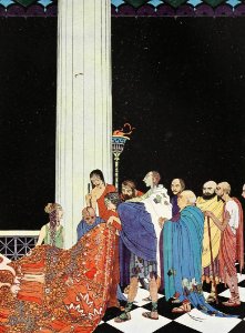 The Voyagers Examined the Web of Cloth