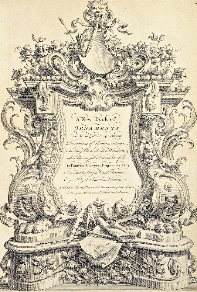A New Book of Ornaments—Title