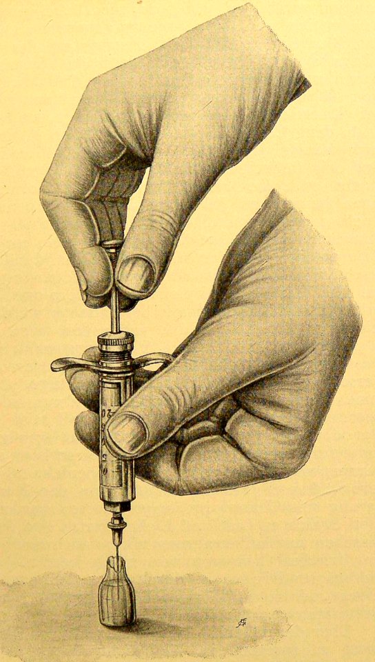 Drawing Up the Injection Liquid
