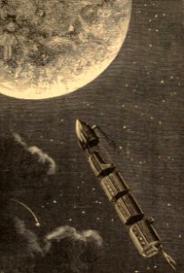 Projectile Trains for the Moon