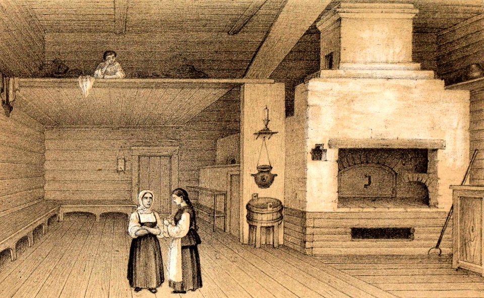 Peasant’s House with an Oven