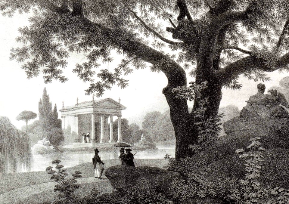 Temple of Aesculapius, Villa Borghese