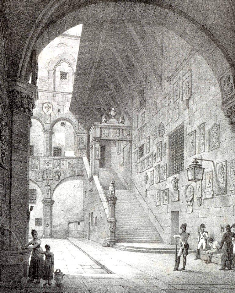 Prison Courtyard, Florence