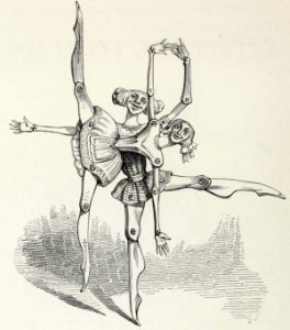 Puppet Dancers with Movable Joints