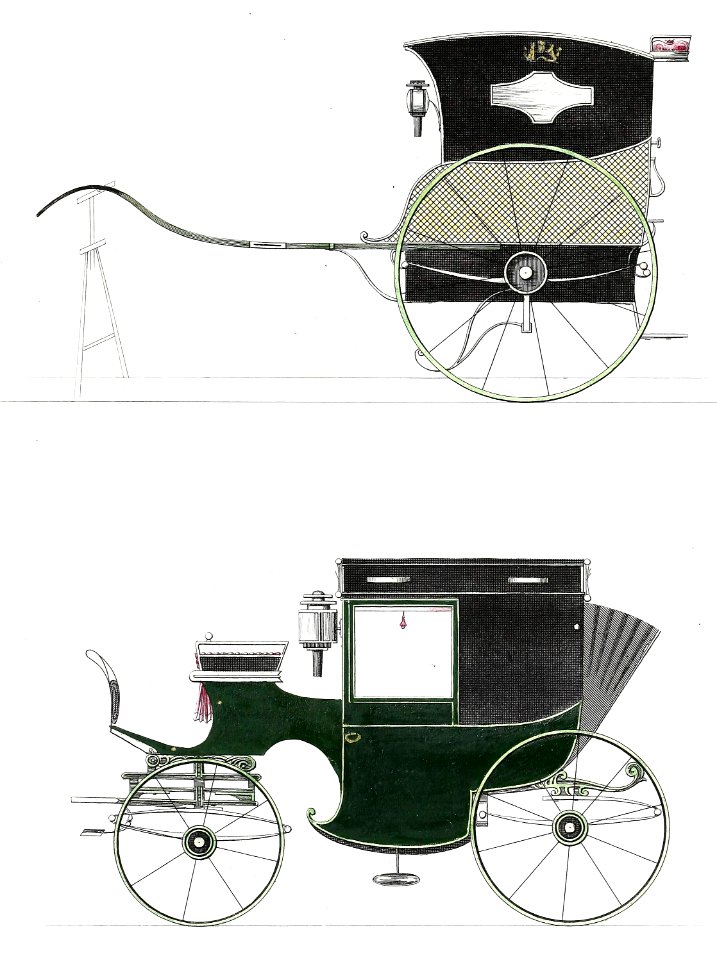 Harvey’s Patent Cab—Traveling Brougham