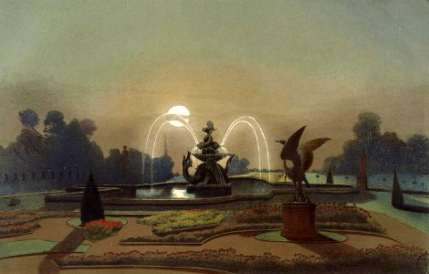 Dragon Fountain at Eaton Hall