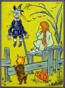 Dorothy Gazed at the Scarecrow