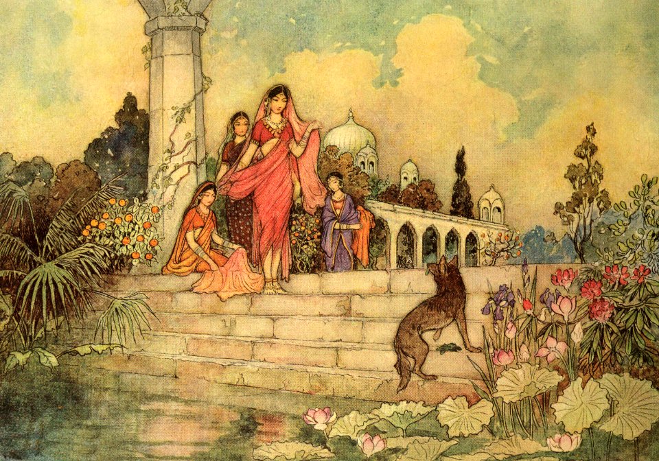 The Jackal Opened His Bundle of Betel-Leaves