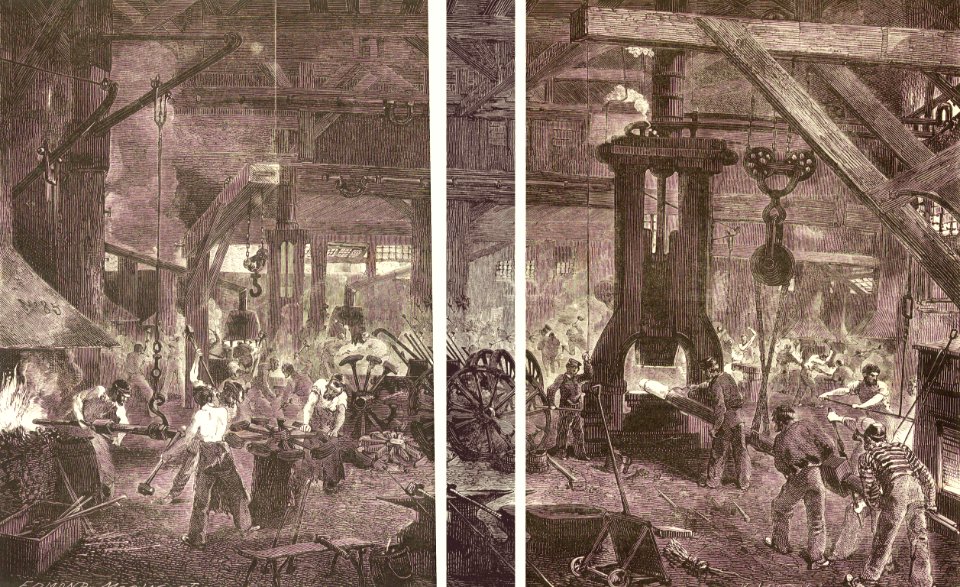 The Forge at the Derosne & Cail Company, Grenelle