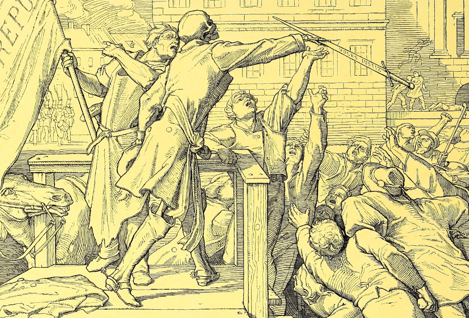 Death Delivers the Sword to the People