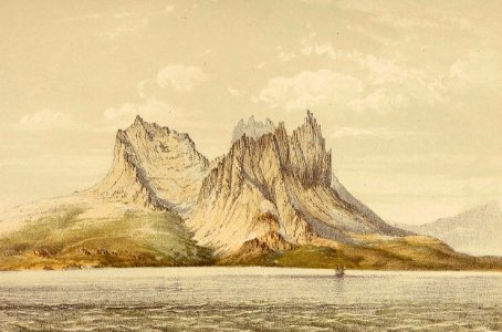 Mountains Near the  Folda Fjord