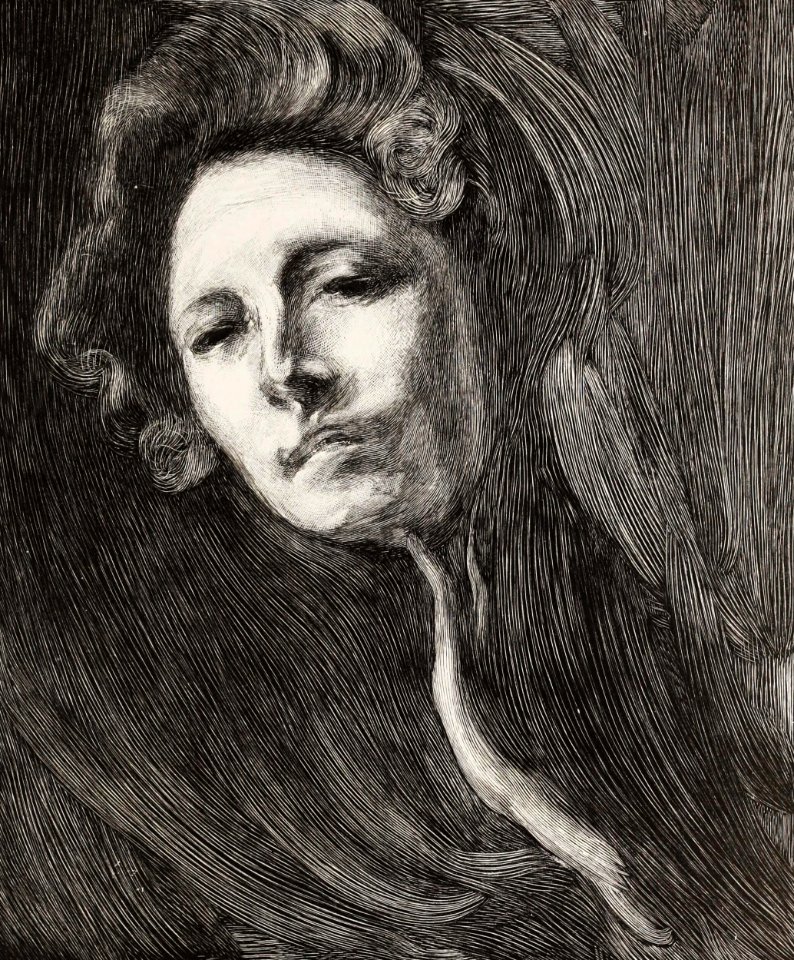 Portrait of a Woman—Study